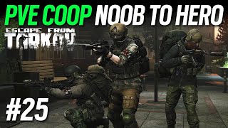 Noob to Hero PVE Coop Part 25  Escape from Tarkov  The Extortionist Attempt One [upl. by Nylanna768]