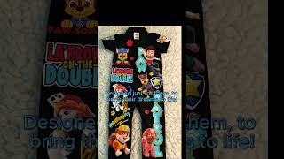 Custom Kids Birthday Outfit smallbusiness personalizedprinting curatedcontent personalizeditems [upl. by Aihsat683]