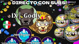 VIERNES DE COMER BOLITAS  HABLANDO DE LAS LEYENDAS DE AGARIO [upl. by Etiragram]