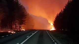 Kjører inn i flammene  Det brenner faen meg over alt [upl. by Eleanor]