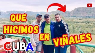 ASí fue nuestra visita a VIÑALES con nuestro PADRINO Álvaro que llegó a CUBA desde ESPAÑA [upl. by Legnaleugim539]