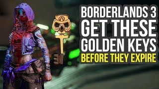 Borderlands 3 Golden Keys You Want Redeem BEFORE THEY EXPIRE Borderlands 3 Shift Codes [upl. by Pournaras]