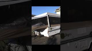 1995 Jayco popup folding camper custom remodel [upl. by Attej]