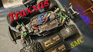 9000Mah 3s SMC Pack in a 110 Scale Traxxas Insane Run Time amp Power [upl. by Ailene]