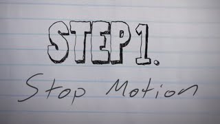 Stop Motion  STEP1 Filmmaker Lesson [upl. by Aurlie]