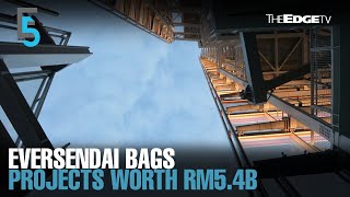 EVENING 5 Eversendai bags projects worth RM54b [upl. by Llenehc710]