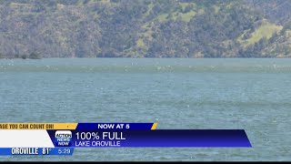 Lake Oroville Sitting At Full Capacity And People Are Taking Notice [upl. by Behn]