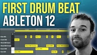 Your First Drum Beat in Ableton Live 12  Beginners Tutorial [upl. by Aidni373]