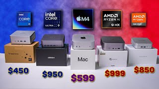 M4 Mac Mini vs Intel and AMD Flagships – Its Not Even Close [upl. by Zailer]