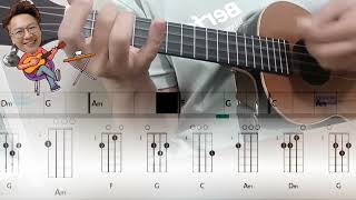 周星翅  烧鸡翅  乌克丽丽 Ukulele Chord Play Along [upl. by Sakhuja]