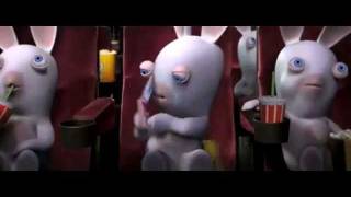 Scream Raving rabbids flipaclip cartoon [upl. by Atinuhs]