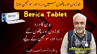 Berica Tablet Uses In Urdu  Etoricoxib Tablet Uses Dosages SideEffects and Contraindications [upl. by Nomzzaj947]