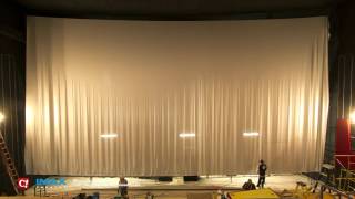 IMAX Screen Installation Timelapse at Celebration Cinema Crossroads [upl. by Raychel]