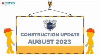 The Royal Meridian Construction Update August 2023  Omaxe TheRoyalMeridian ConstructionUpdate [upl. by Pheni]