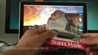 Sandisk Ultra USB 30 Unboxing amp Review Fast 100mbs [upl. by Napier]