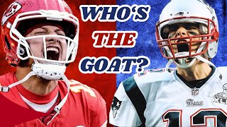 Brady vs Mahomes The Ultimate Quarterback Showdown [upl. by Airbmat990]