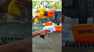 Skin vs No Skin Fortnite SR nerf nerfgun [upl. by Binette]