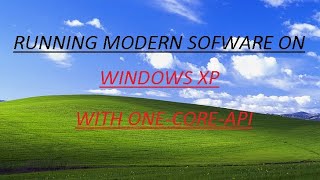 Windows XP now has an extended kernel  Kind of [upl. by Bliss]