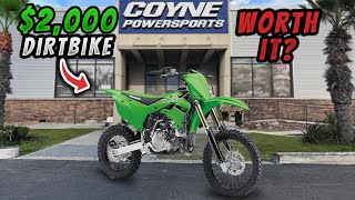 Buying The Cheapest Kawasaki KX85 2stroke Dirt Bike Of 2024 [upl. by Sandie931]