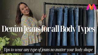 How to style different types of jeans this winter no matter your size or shape My Denim Collection [upl. by Adnarram]