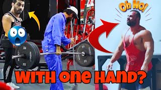 one hand is enoughtAnatoly gym prank [upl. by Naloc]