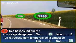 Code de la route 👍 2024🕗 Code de la route 🇫🇷 Sérié 7 Q 01 à 40 Panneaux de signalisation [upl. by Cardwell]