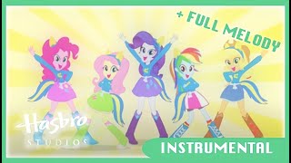 Cafeteria Song Instrumental  MLP Equestria Girls Added Instruments [upl. by Allekim647]