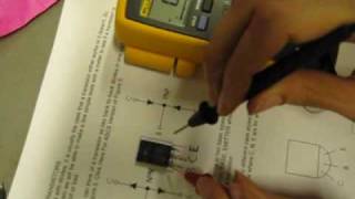 How to test a transistor [upl. by Tommy248]