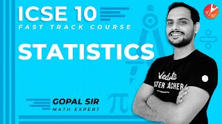 Statistics Class 10 ICSE  CBSE Maths  Mean Median Mode  CISCE  NCERT Fast Track  Vedantu [upl. by Christin]