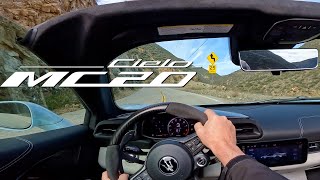 Maserati MC20 Cielo POV  Better with the Sky  Test Drive  Everyday Driver [upl. by Freudberg]