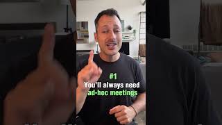 Introducing AdHoc Meeting Tuesdays teammanagement flexiblescheduling employeeproductivity [upl. by Magill]