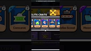 Stop rigging the elite crates in ROCKET BOT ROYALE [upl. by Anerec]