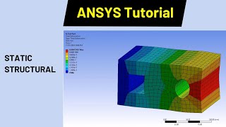 Ansys Tutorial Static Structural Analysis [upl. by Spanos]