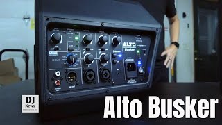 Review Of Alto Busker Portable Battery Powered Speakers After An Outdoor Event Bluetooth Linking [upl. by Anayt]