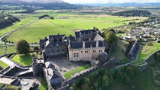 Stirling Castle from the air [upl. by Damiano]