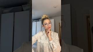 Messy Bun für lange Haare💁🏼‍♀️✨hairstyle frisuren hairtutorial messybun langehaare [upl. by Laddy515]