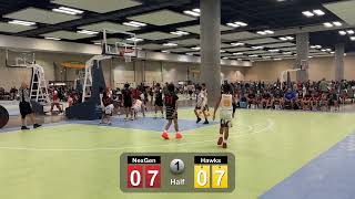 NexGen vs Honolulu Hawks  21724 AAU Shaka Classic 7th Grade Red Div [upl. by Kora]