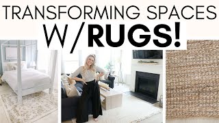 DECORATING WITH RUGS  HOW I PICK RUGS FOR MY SPACE [upl. by Erkan]