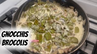 RECETTE GNOCCHIS BROCOLIS food youtubeshorts cooking recettefacile foodie [upl. by Nitsug]