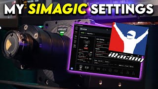 My SIMAGIC Settings for iRacing 2024 [upl. by Ikeda]