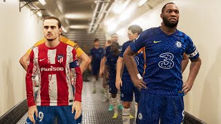 Chelsea vs Atletico Madrid ft SAUL  GRIEZMANN  LUKAKU [upl. by Siraval]