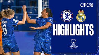 Chelsea Women 32 Real Madrid Femenino  HIGHLIGHTS amp MATCH REACTION  UWCL 2425 [upl. by Hourihan]