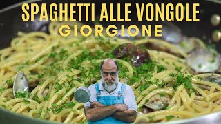 SPAGHETTI CON LE VONGOLE  Le ricette di Giorgione [upl. by Matelda587]