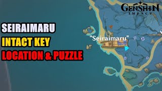 Seiraimaru Intact Key Chest Puzzle Genshin Impact [upl. by Emanuele399]