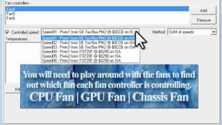 Control Fan Speeds With SpeedFan Tutorial [upl. by Aspa]