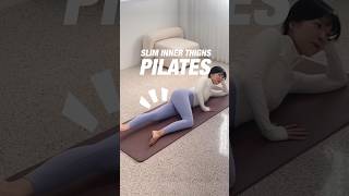 SLIM LEGS PILATES WORKOUT  Slim amp Toned your Inner thighs [upl. by Alyad657]