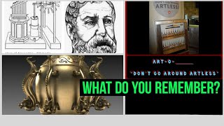 Ancient Inventions seismoscope auto doors battery robots vending amp ArtO Mandela effects [upl. by Tarfe308]