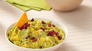 Recetas Thermomix ® TM5  Guacamole con mango y arándanos rojos [upl. by Ehsiom]