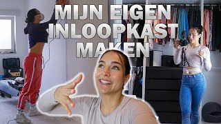 SLAAPKAMER MAKEOVER  INLOOPKAST MAKEN  IKEA pax kasten [upl. by Claude274]