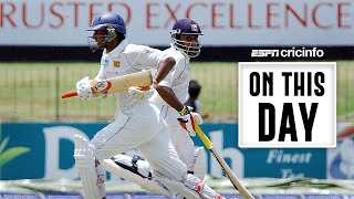 On This Day Jayawardene and Sangakkaras 624run partnership [upl. by Zelazny]